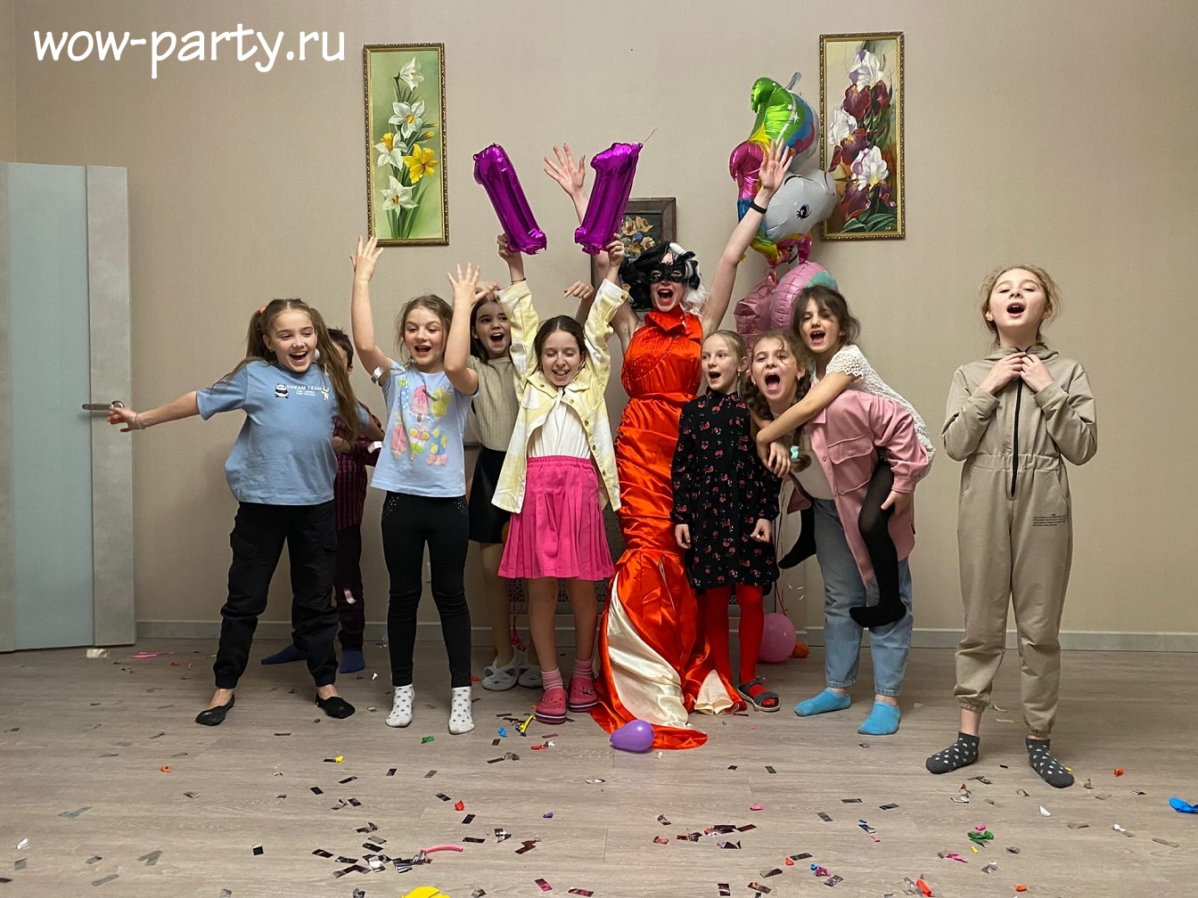 Аниматор Круэлла на детский праздник в Москве - WoW-Party